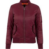 Urban Classics - Dames Bomberjack - Zwart - Nylon - Polyester