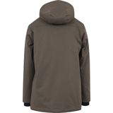 Urban Classics - Heavy Cotton Parka - Jas - Olijf - Sherpa-voering