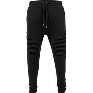 Urban Classics - Plissé Broek - Zwart - Katoen