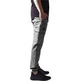 Urban Classics Washed Twill Cargobroek Grijs