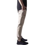 Urban Classics - Washed Cargo Twill Heren joggingbroek   Creme