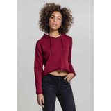 URBAN CLASSICS Rundhalspullover Urban Classics Damen Ladies Cropped Terry Hoody (1-tlg)