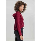 Urban Classics - Cropped Terry Hoodie/trui - Rood