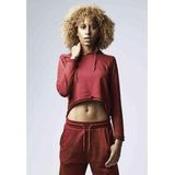 Urban Classics - Cropped Terry Hoodie/trui - Rood