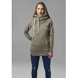 Urban Classics - Long Logopatch Hoodie/trui - Groen