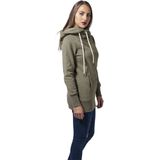 Urban Classics - Long Logopatch Hoodie/trui - Groen