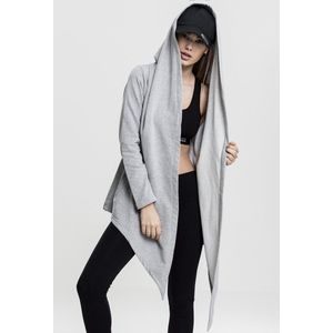 Urban Classics - Ladies Hooded Sweat Cardigan - Zwart - Katoen/Polyester