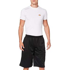 Build Your Brand Heren broek mesh shorts voor mannen, basic shorts van mesh verkrijgbaar in vele trendy kleuren, maten S - 5XL, zwart (zwart), XXL