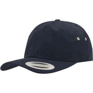 Flexfit Unisex Low Profile Water Repellent Caps, Eén maat, Marine.