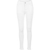 Urban Classics - Cut Knee Skinny jeans - Wit