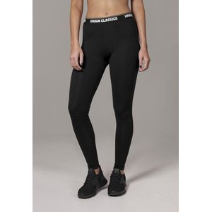 Urban Classics Sportlegging- Logo Zwart