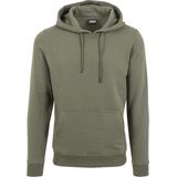 Urban Classics Trui Basic Sweat Hoody Tb1592 Olive Mannen