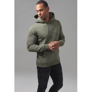 Urban Classics Trui Basic Sweat Hoody Tb1592 Olive Mannen