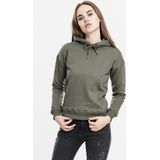 Hoodie Damen Urban Classic basic côtelés