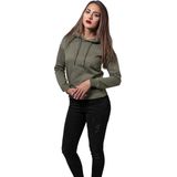 Urban Classic - Dames Hoodie - Côtelés