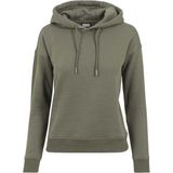 Urban Classic - Dames Hoodie - Côtelés