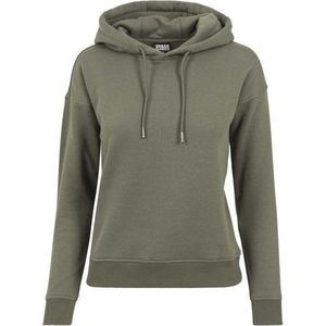 Urban Classic - Dames Hoodie - Côtelés
