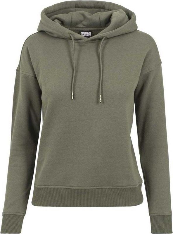 Urban Classic - Dames Hoodie - Côtelés