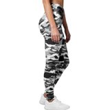 Urban Classics - Snow Camo Legging - Grijs/Wit