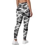 Urban Classics - Snow Camo Legging - Grijs/Wit