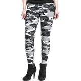 Urban Classics - Snow Camo Legging - Grijs/Wit