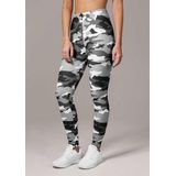 Urban Classics - Snow Camo Legging - Grijs/Wit