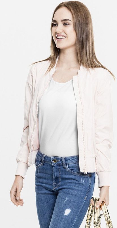 Urban Classics Light Bomber jacket Roze