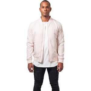 Urban Classics - Light Bomber jacket - L - Roze