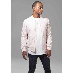 Urban Classics Heren Light Jacket Bomber Jacket, lichtroze, M