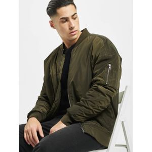 Urban Classics - Oversized Bomberjack - Zwart - 100% Polyester