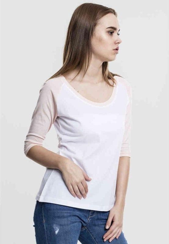 Urban Classics Ladies 3/4 Contrast Raglan Tee