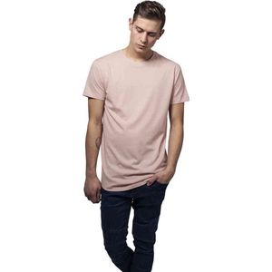 Urban Classics - Shaped Long Heren T-shirt - Roze