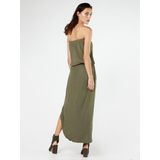 Urban Classics - Vicoe Bandeau Jurk - Zwart - Viskose Jersey