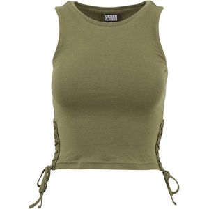 Top - Jersey - Effen - Mouwloos - Slanke Pasvorm