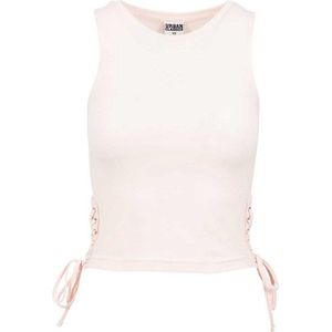 Urban Classics Cropped top voor dames, T-shirt voor dames, Roze (185)