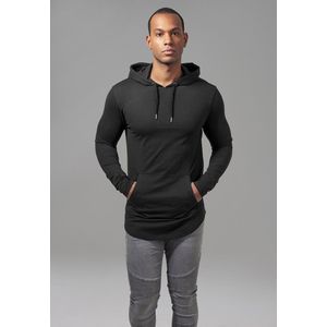 Urban Classics - Jersey Hoodie/trui - Zwart