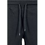 Urban Classics - Basic - Trainingsbroek - Zwart - Stretchkatoenmix met Elastische Tailleband