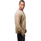 Urban Classics - Oversized Open Edge Crew - Sweater - Heet zand - 1 stuk
