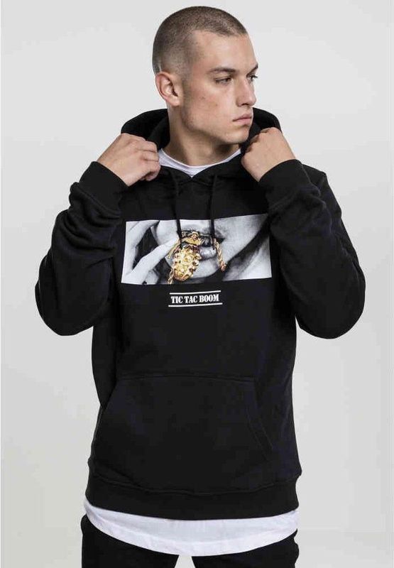 Mister Tee - Boom Hoodie trui - Zwart