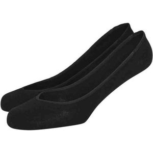 Urban Classics Unisex onzichtbare sokken, 5-pack, dames en heren, verkrijgbaar in vele verschillende kleuren, maten 35-38 tot 47-50, zwart (black 7), 35/38 EU