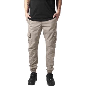 Urban Classics Jogging Cargobroek Creme