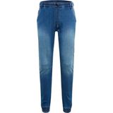 Urban Classics Knitted Denim Joggpants Trainingsbroeken blauw