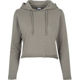 Urban Classics - Cropped Terry Hoodie/trui - Groen/Groen