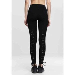 Urban Classics - Laced Up Nack Legging - Zwart