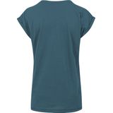 Urban Classics - Extended shoulder Dames T-shirt - Blauw