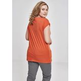 Urban Classics - Extended shoulder Dames T-shirt - Oranje
