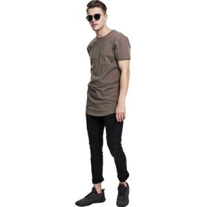 Urban Classics - Lange T-shirt - Legergroen - Heren