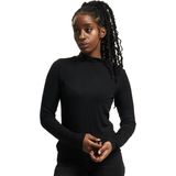 Gebreide Trui - Effen - Viscose - Lange Mouw - Aansluitende Pasvorm