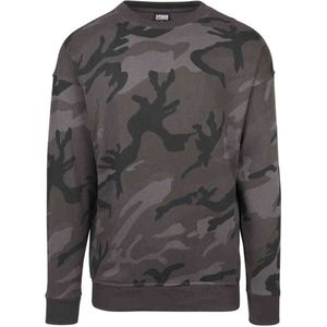 Urban Classics - Camo Sweater/trui - Zwart/Zwart