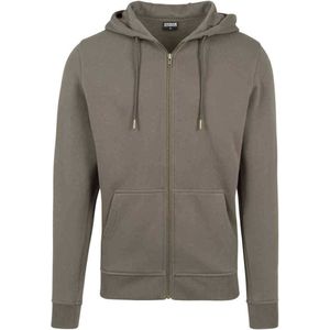 Urban Classics - Basic Zip Sweatshirt - Hoodie - Effen Kleur - 63% Katoen - 37% Polyester